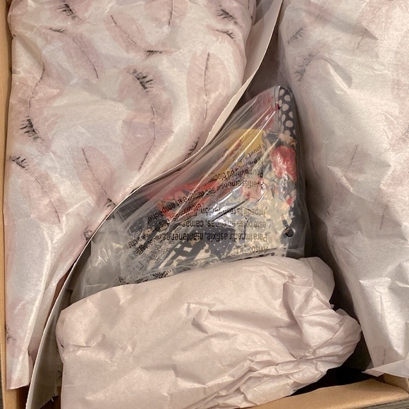 NIB [Jessica Simpson] Aisha 2 Colorful Patchwork Design Wedge Heel Women’s 5.5 - Picture 4 of 6